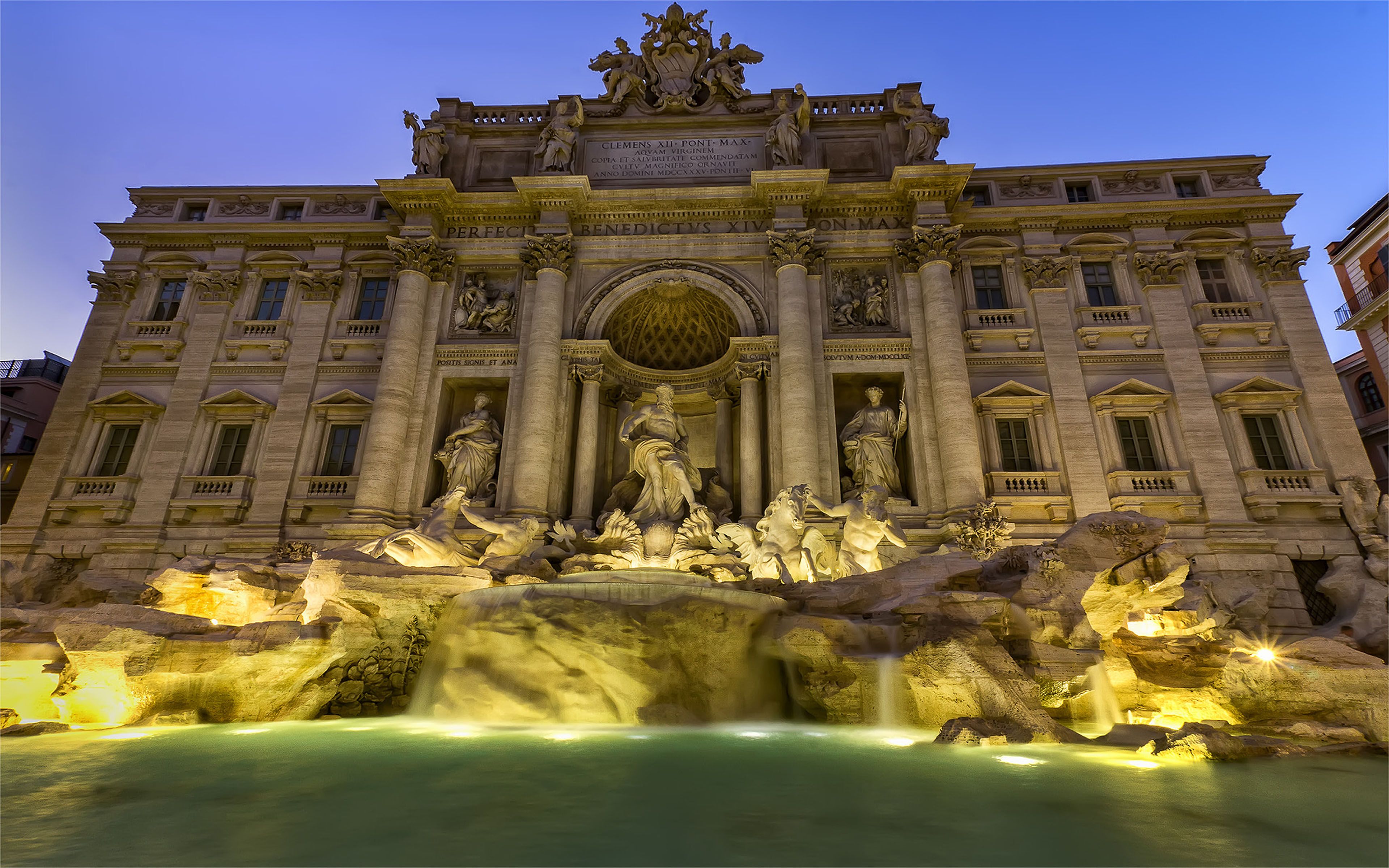 Trevi Fountain Trevi In Rome Italy The Largest Baroque Fountain