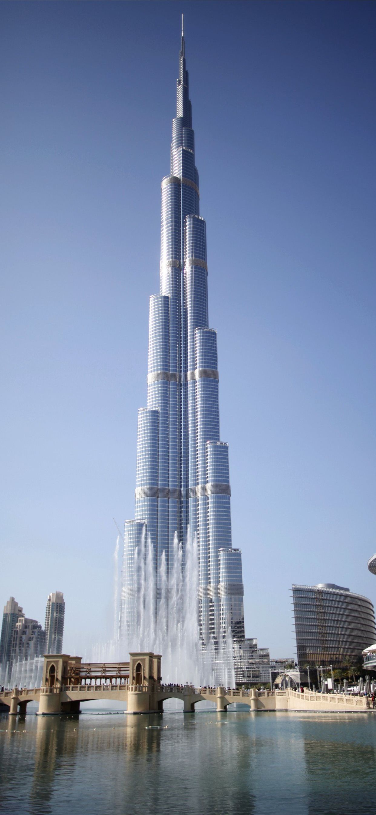 Burj Khalifa 36 Burj Dubai HD iPhone X Wallpaper Free Download
