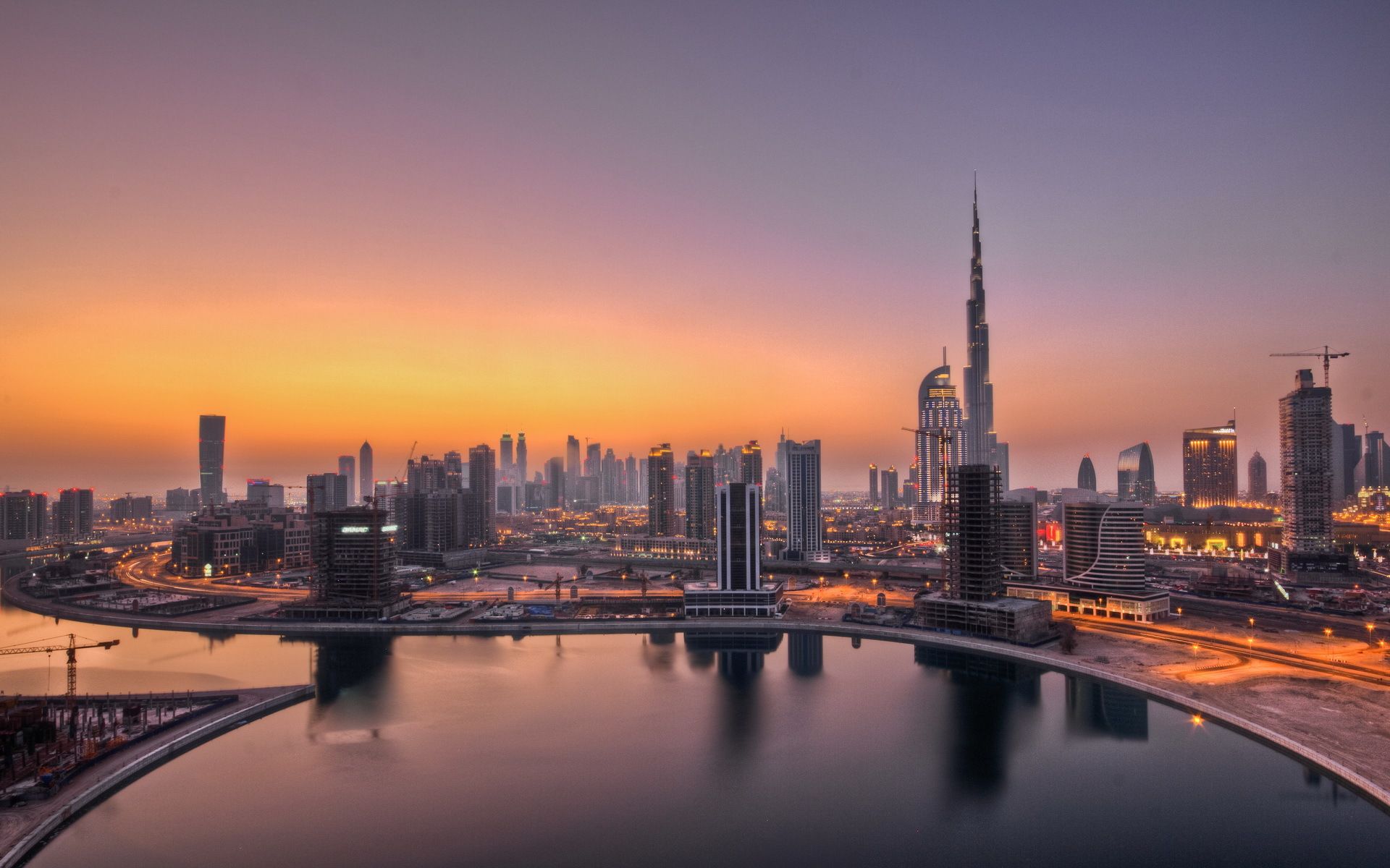 UAE Dubai Sky Scrappers Wallpaper