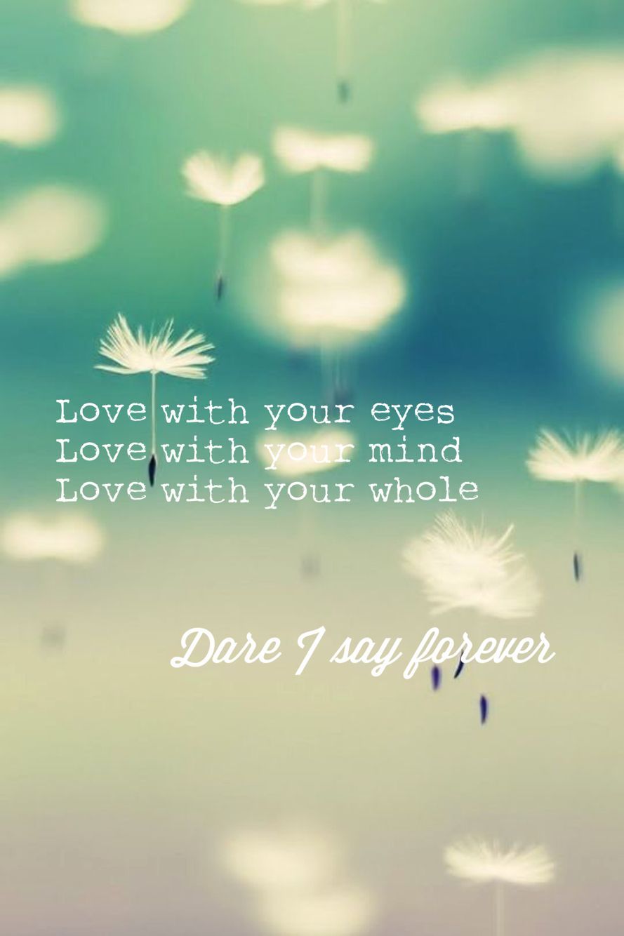 Forever. Mumford and Sons. Dandelion, iPhone wallpaper