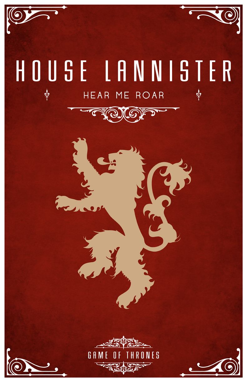 House Lannister Sigil Wallpaper