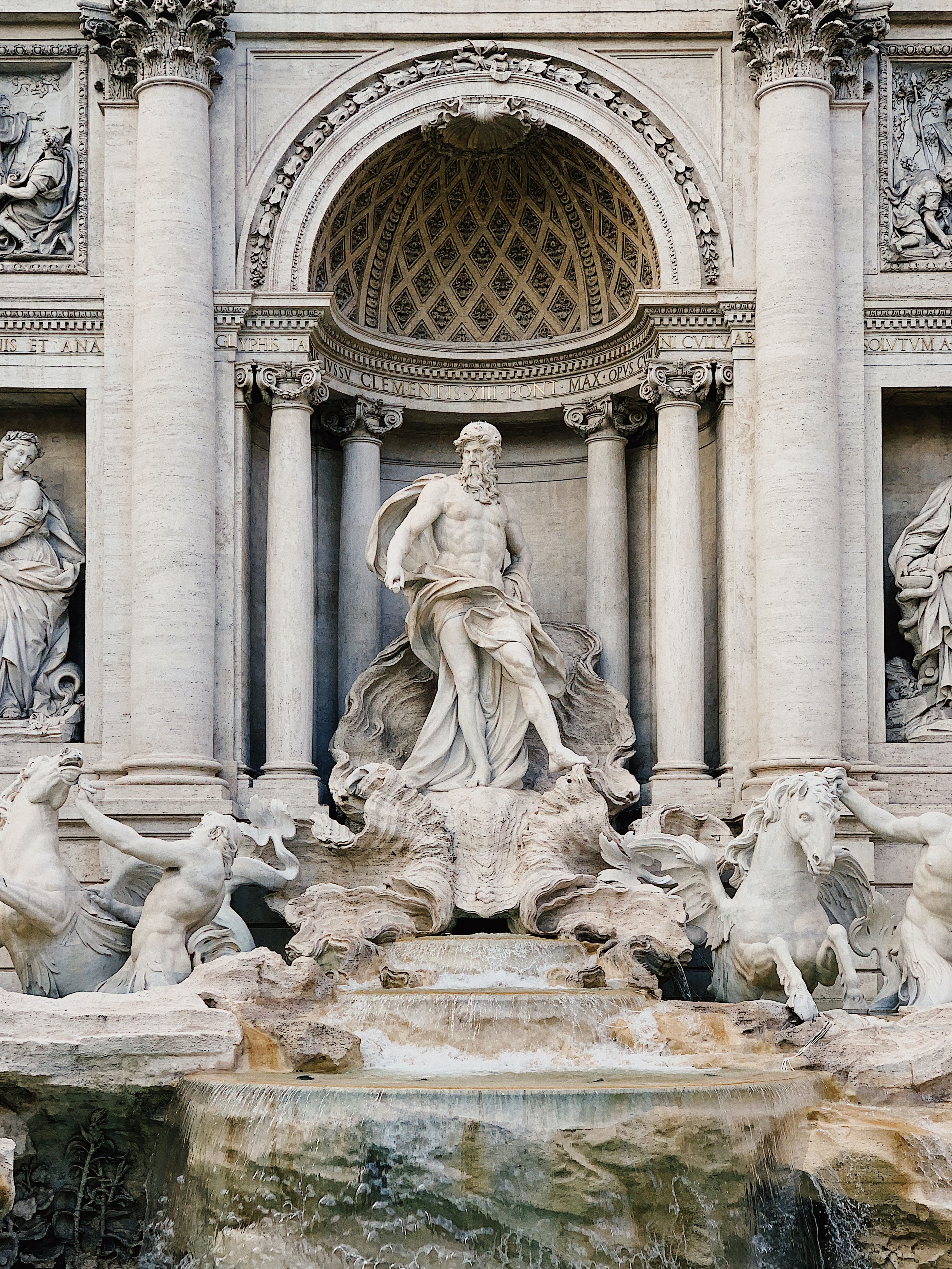 Trevi Fountain, Rome Italy photo