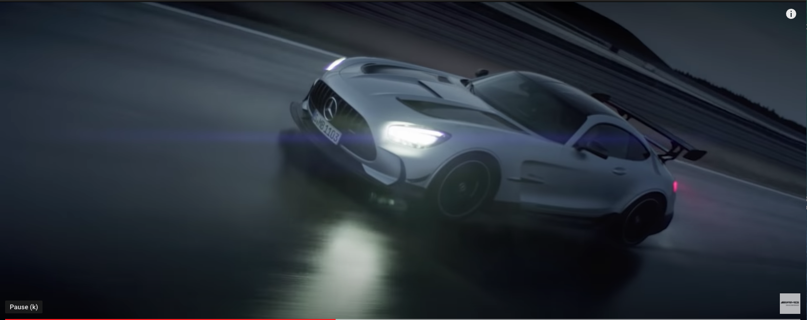 Watch Mercedes AMG GT Black Series On Track Before Its Official Debut