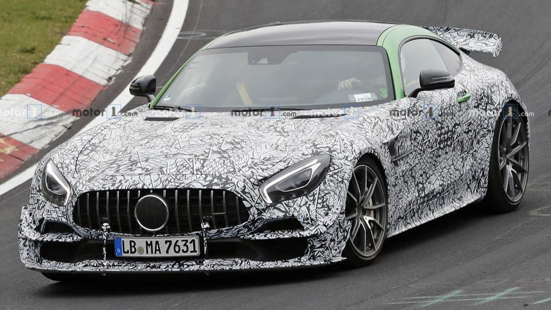 Mercedes AMG GT Black Series Spied In Its Natural Habitat