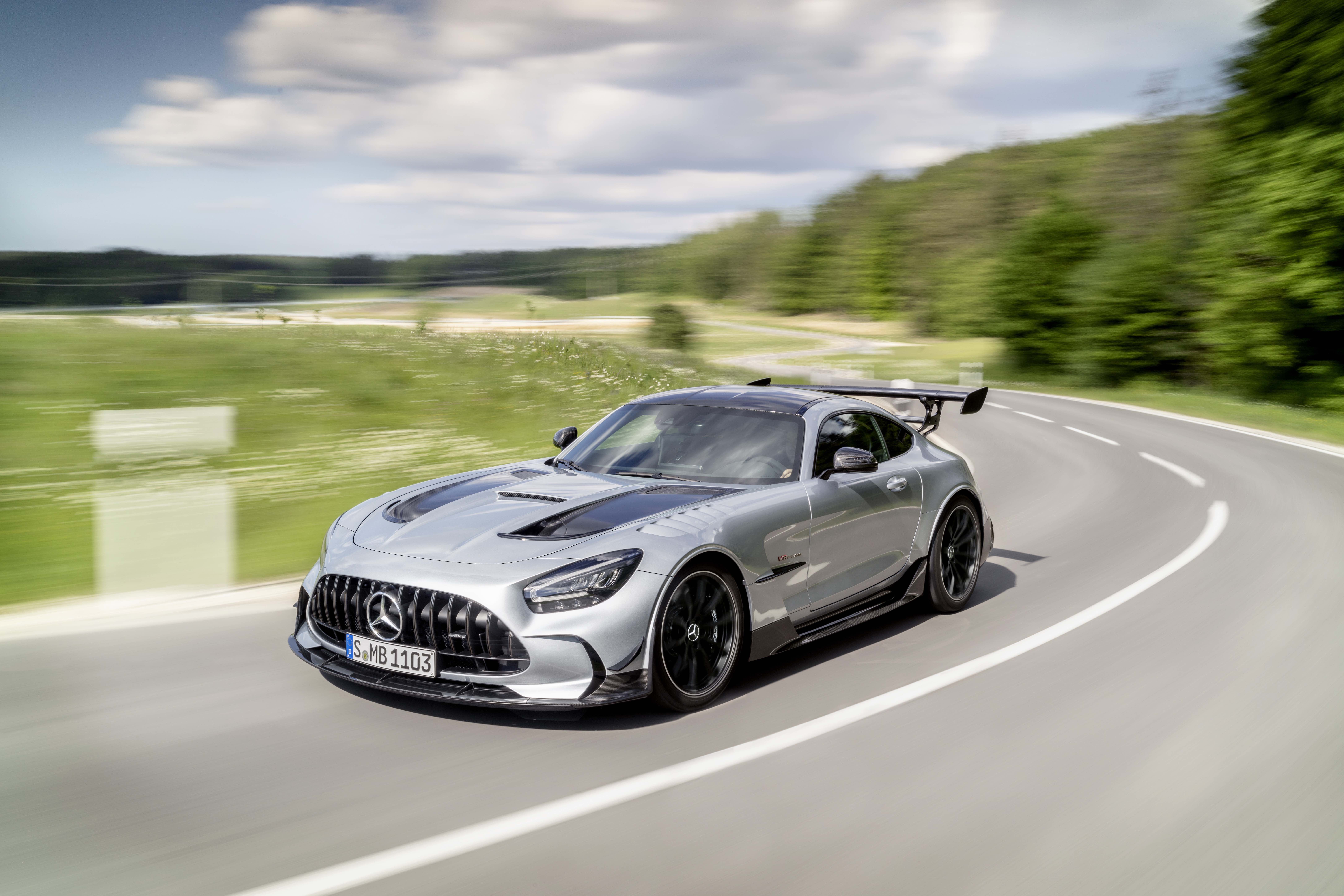 720 HP Mercedes AMG GT Black Series Is Extreme, Fast, Powerful