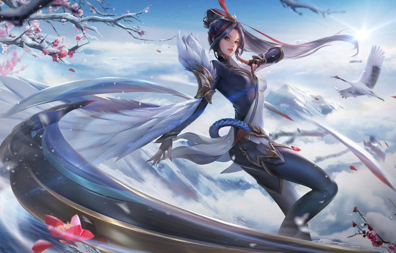 Wallpapers China, Style, Asian, Girl, Costume, China, Fantasy, Art, Asian, Style, Magic, Illustration, Concept Art, Characters, Costume, Illustration image for desktop, section фантастика