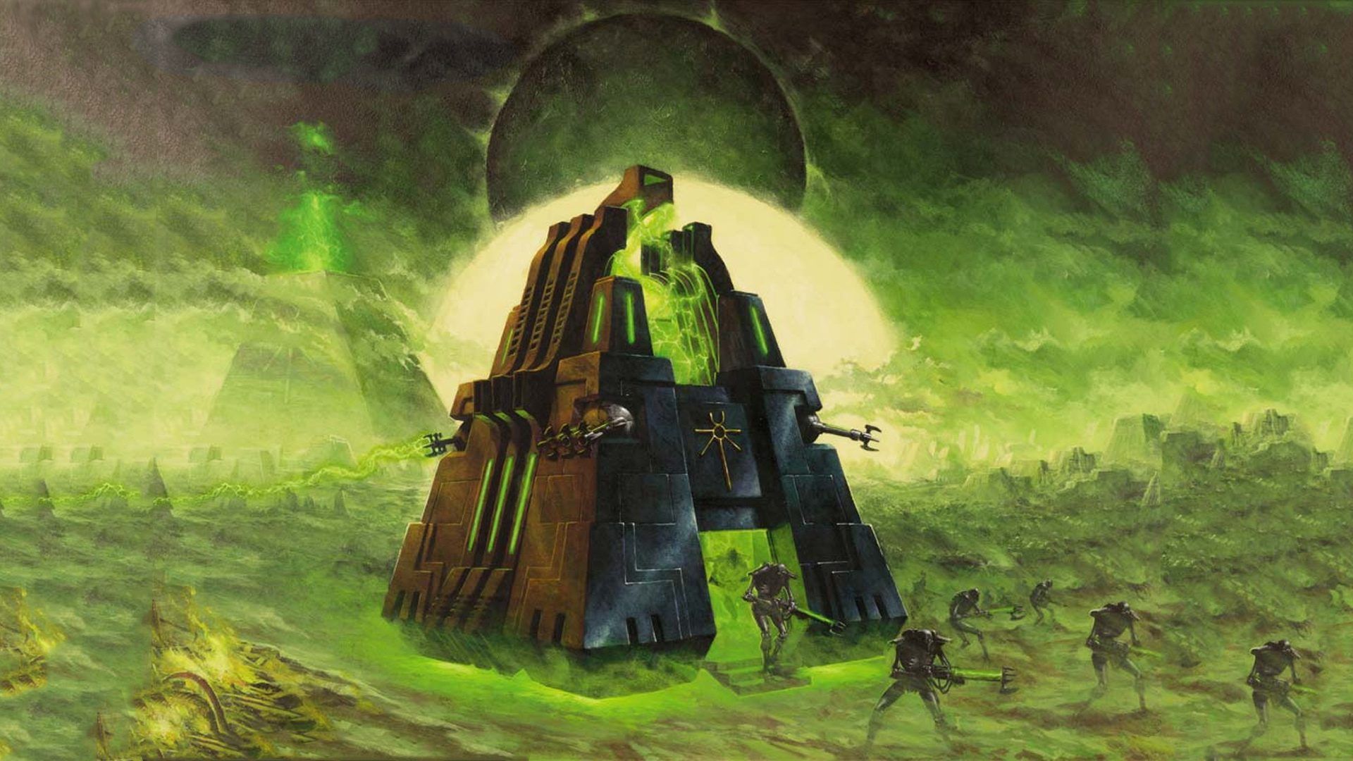 Free download HD wallpaper of Warhammer 40k image of monolith