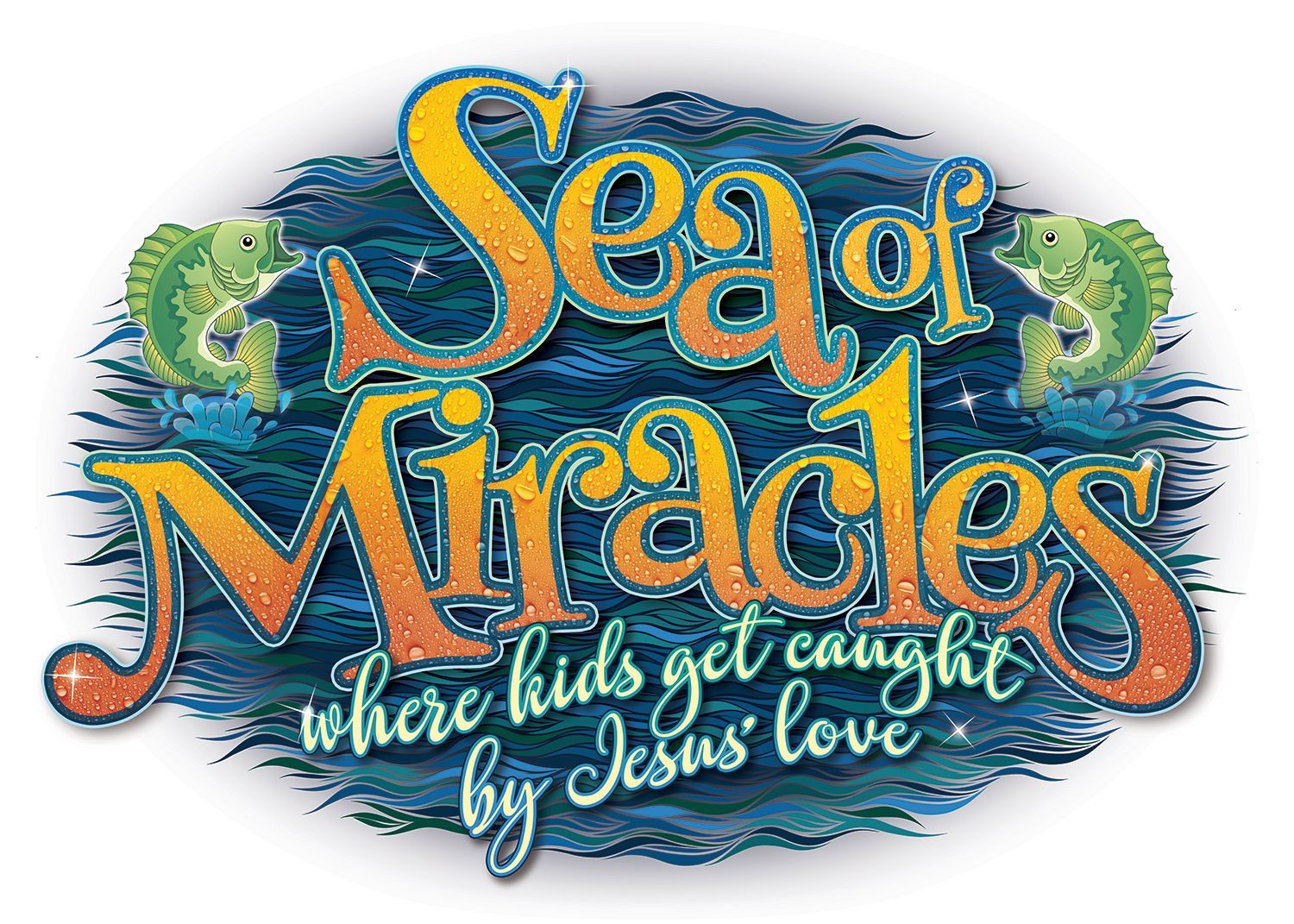 The Sea of Miracles VBX program's logo. #VBX #VBS #Adventist