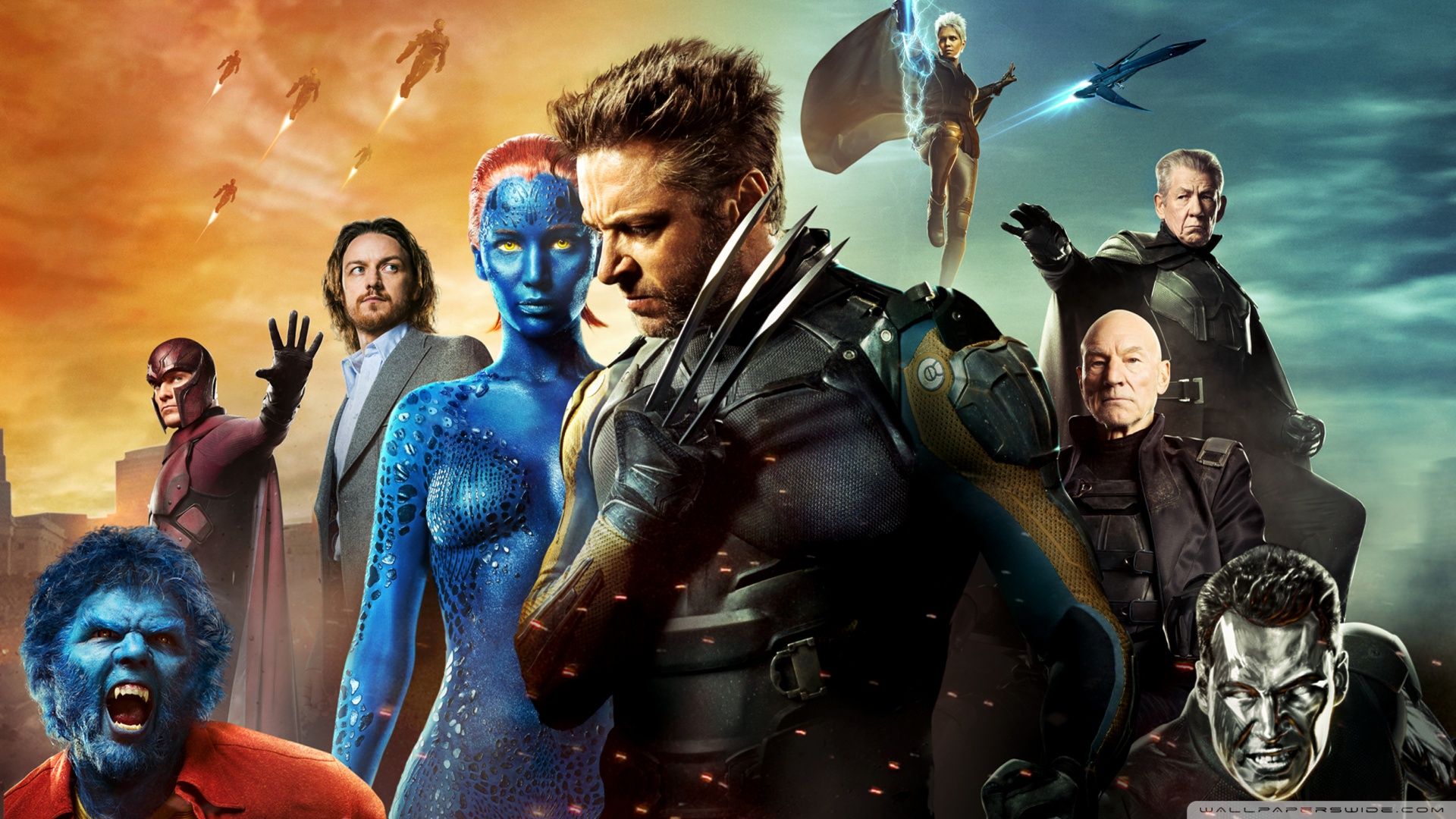 Xmen Days Of Future Past Live Action Movies Wallpaper