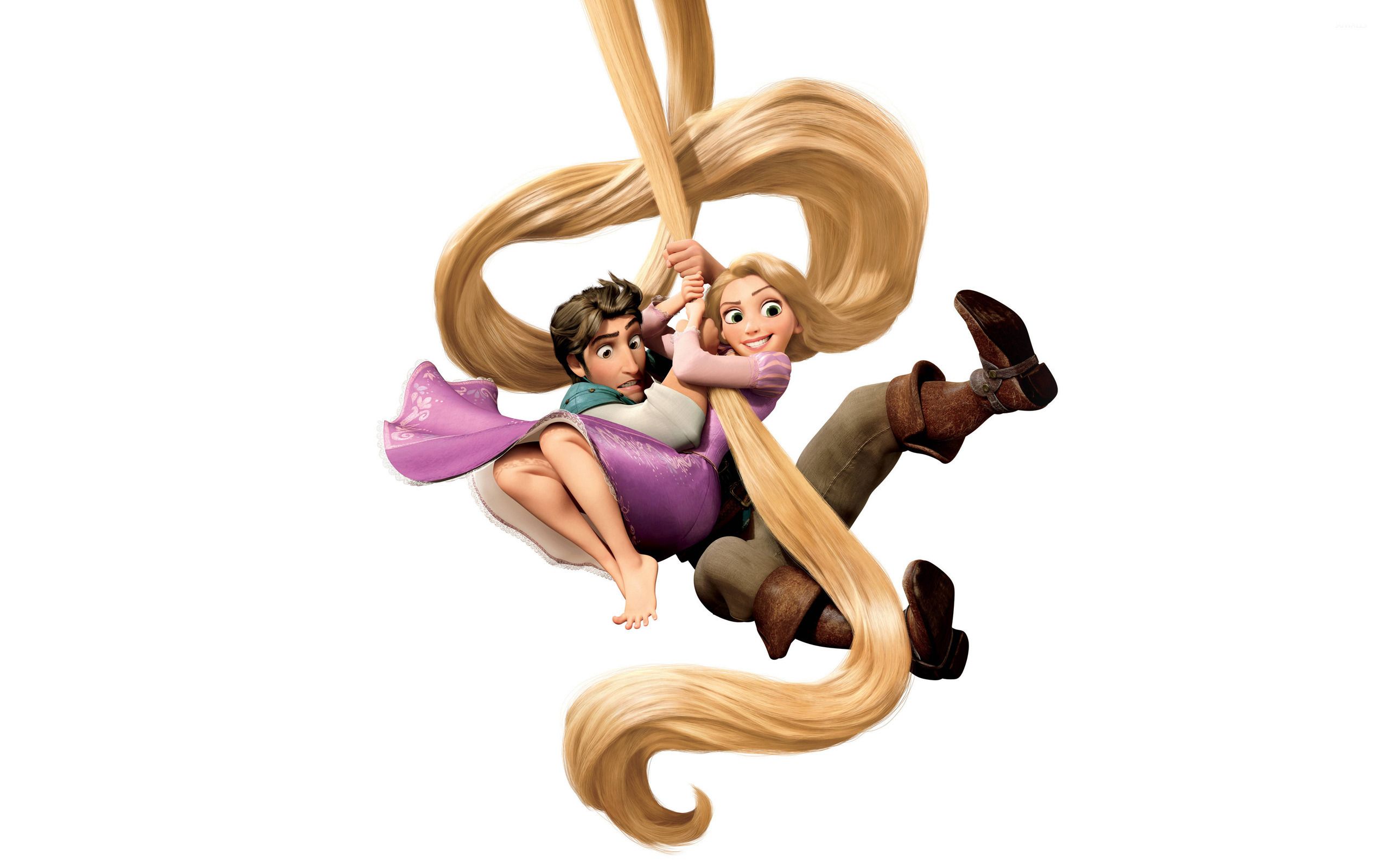 Rapunzel and Flynn Rider [2] wallpaper