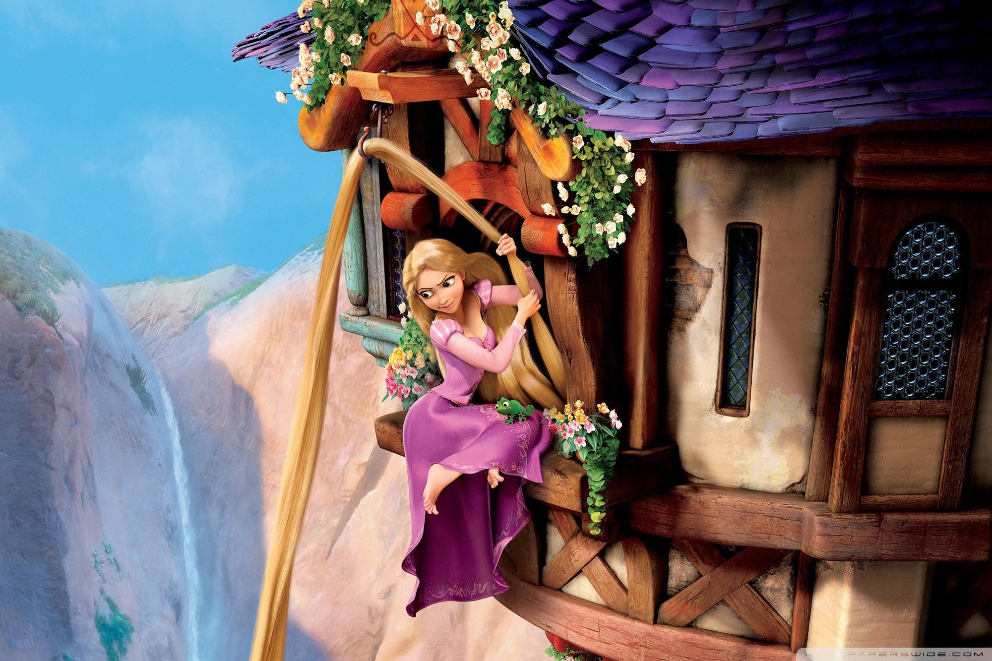 Rapunzel Tangled Ultra HD Desktop Background Wallpaper for 4K UHD