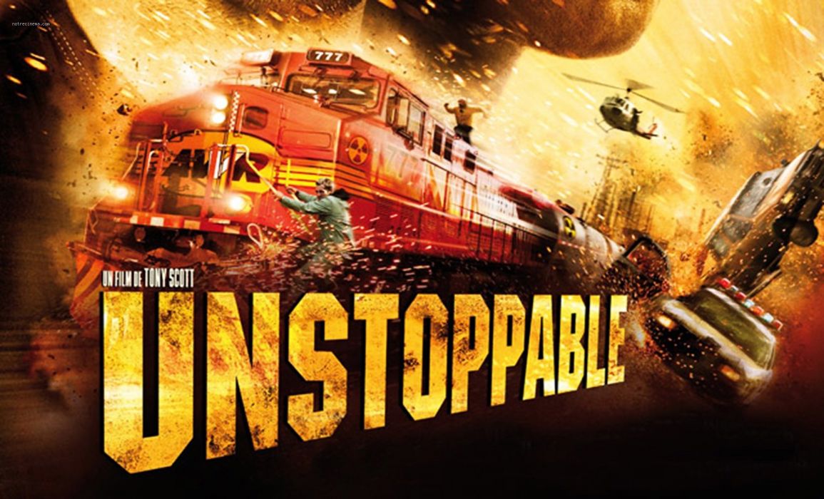 UNSTOPPABLE action thriller train locomotive wallpaperx1200