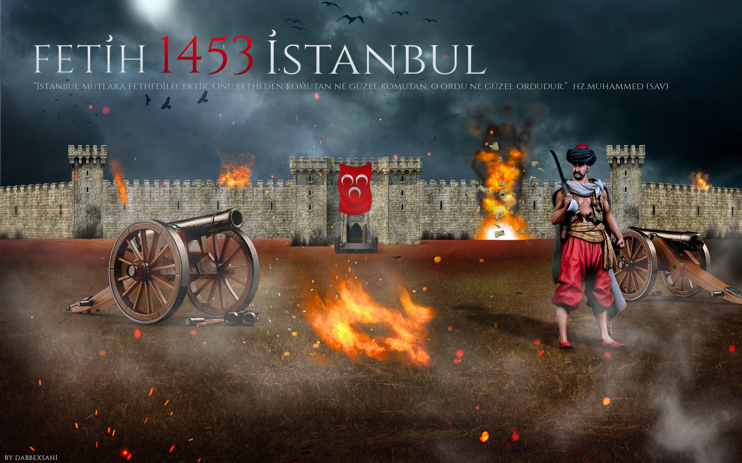 Constantinople, The Conquest of Constantinople, Digital art, Photo