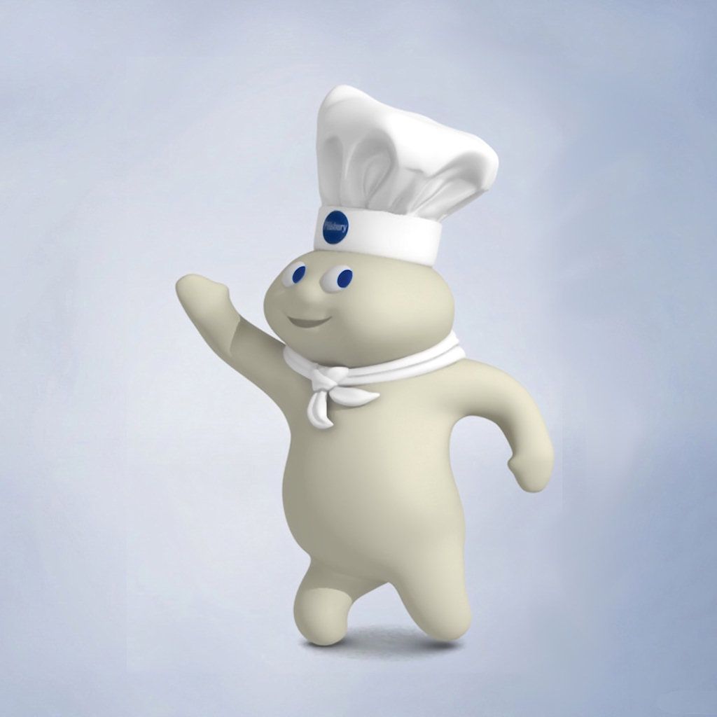 Pillsbury Doughboy. My daughter use to be sooo scared of Dough