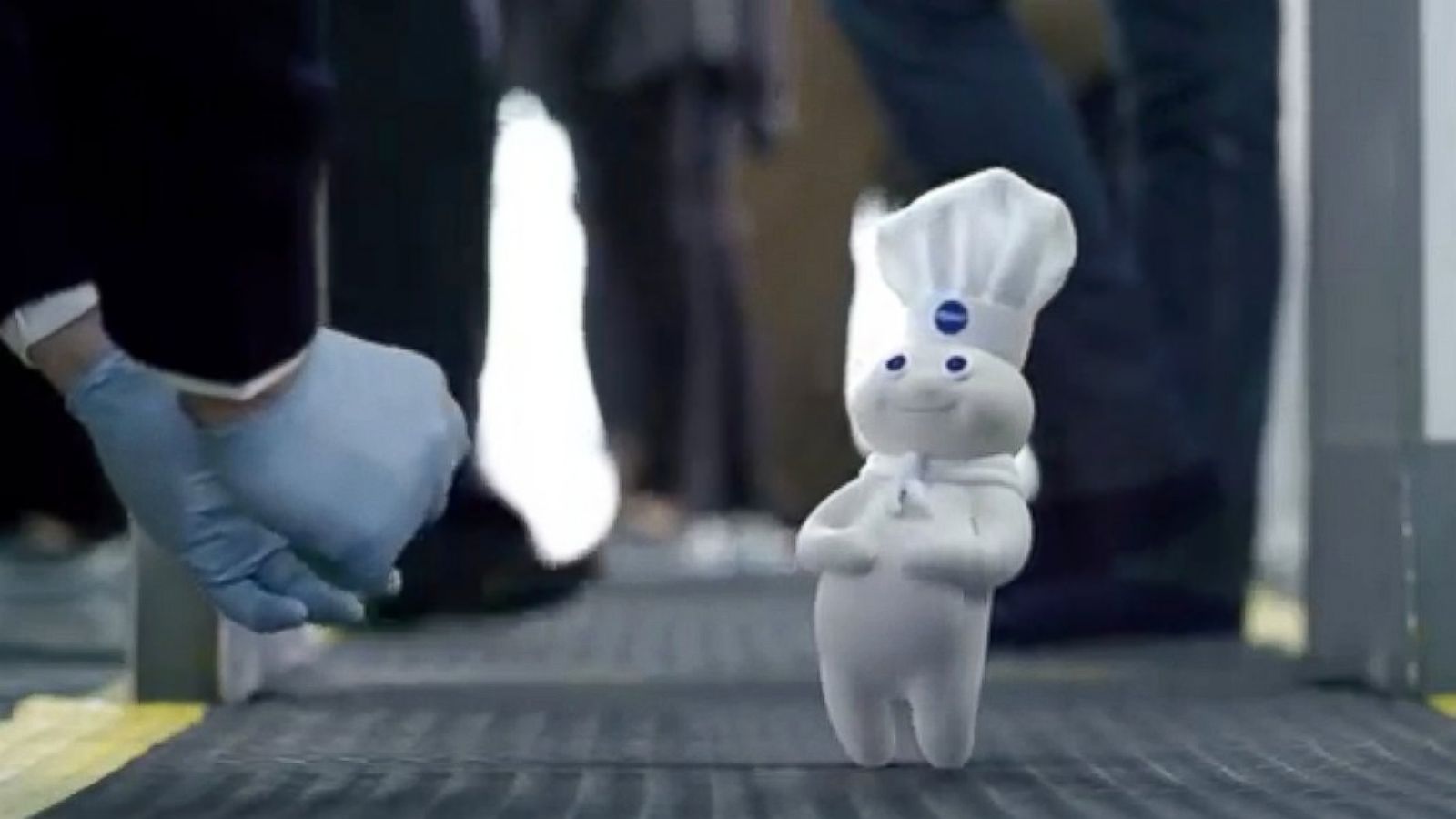 Hot Doughboy: Pillsbury Mascot Crashes Geico Commercial