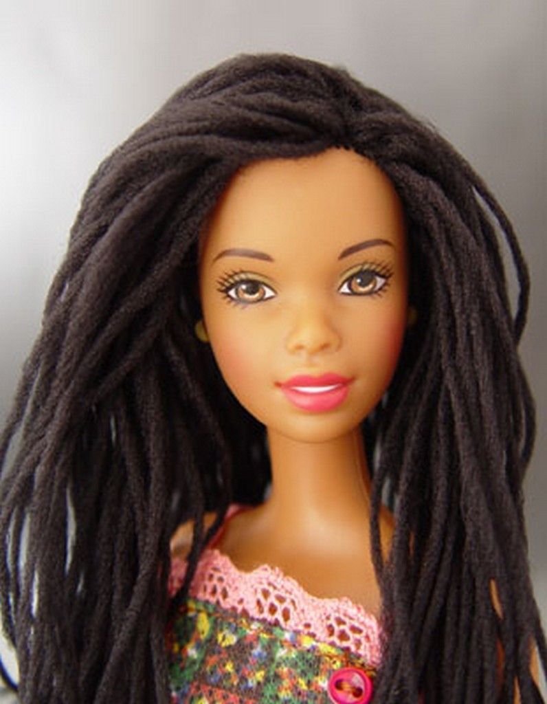 black barbies. black barbies picture and wallpaper Picture. Natural hair styles, Natural hair doll, Hair styles