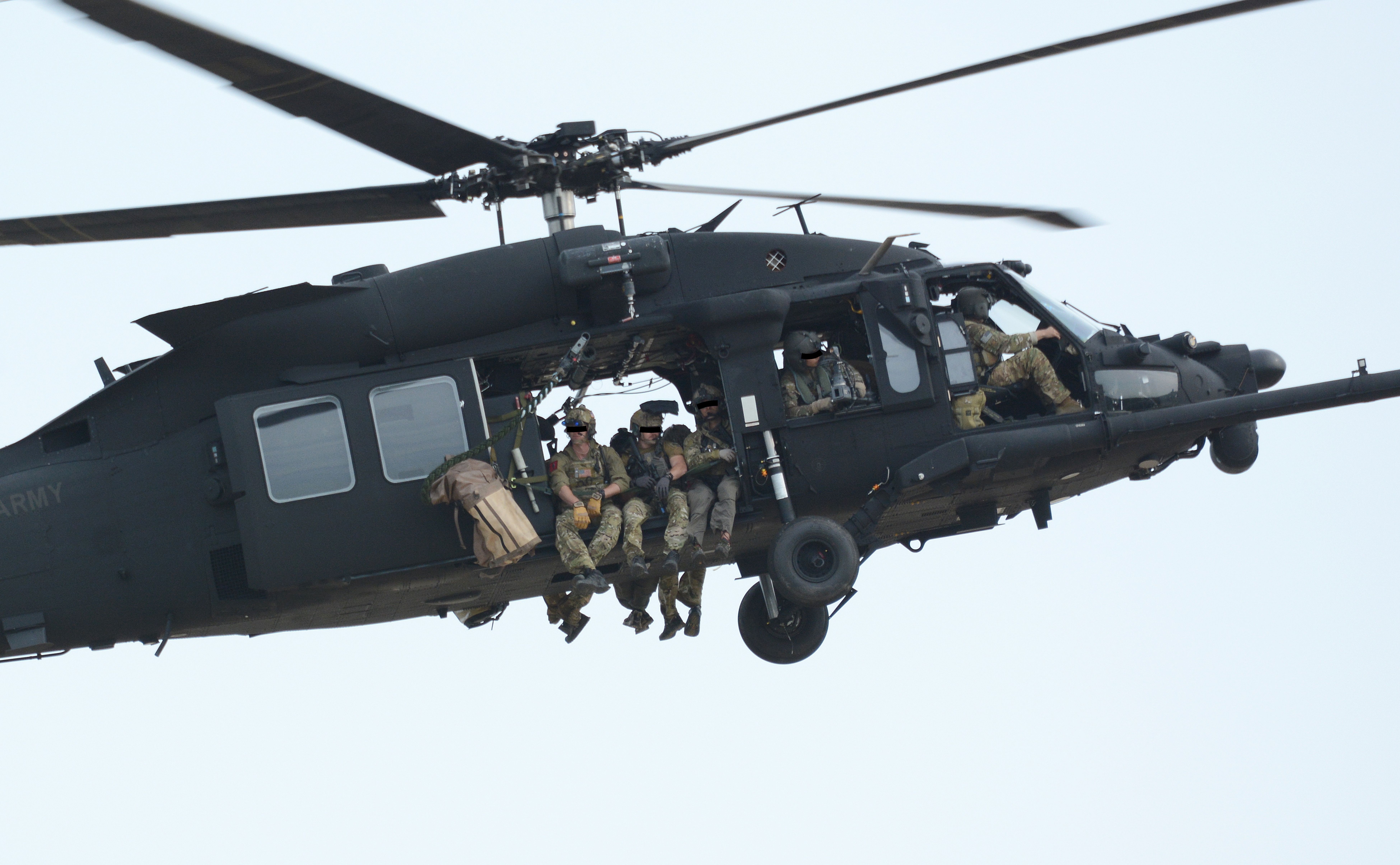 DEVGRU from Red Squadron together with 160th SOAR (A) Night