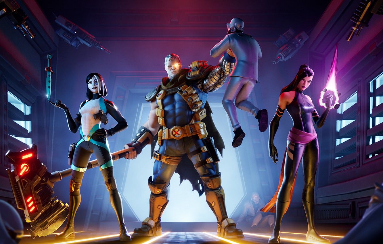 Wallpaper psylocke, Fortnite, Xforce image for desktop, section