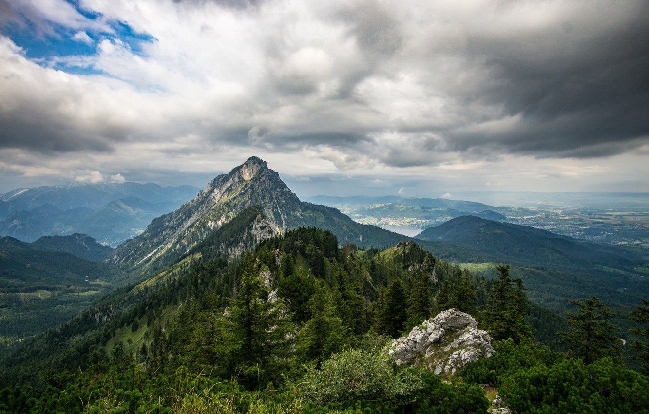 Wallpaper landscape, nature, mountain, beauty, panorama image for desktop, section пейзажи