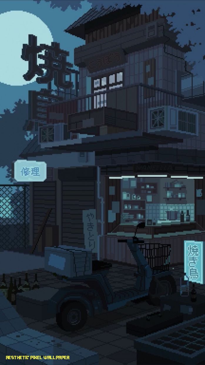 pixel, aesthetic and wallpaper