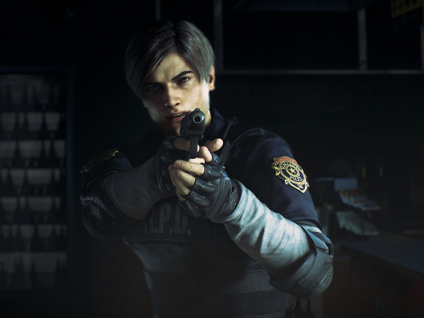 The Resident Evil 2 remake revives the side of its star, Leon