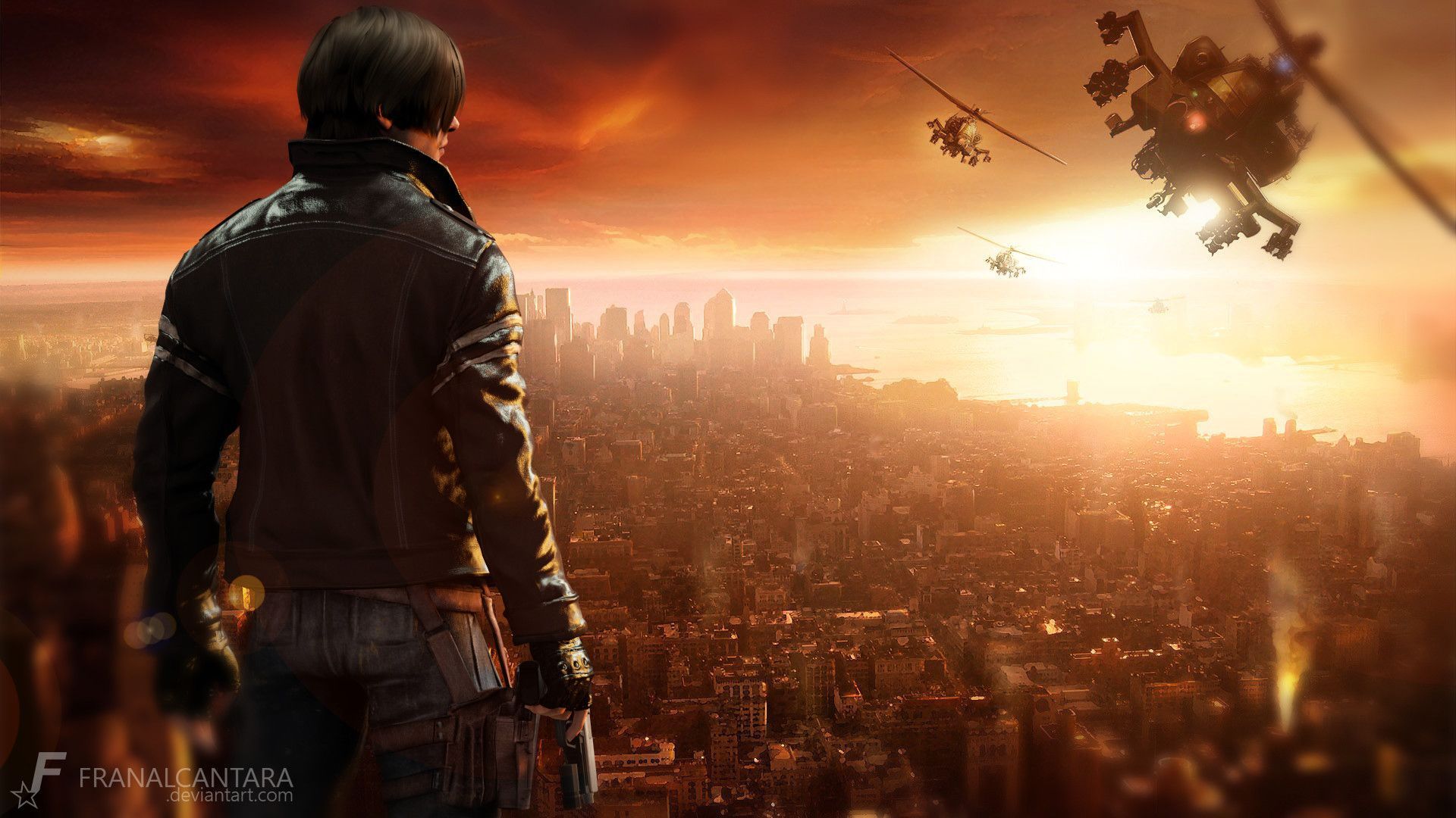 The Legend S. Kennedy by FranAlcantara. Leon