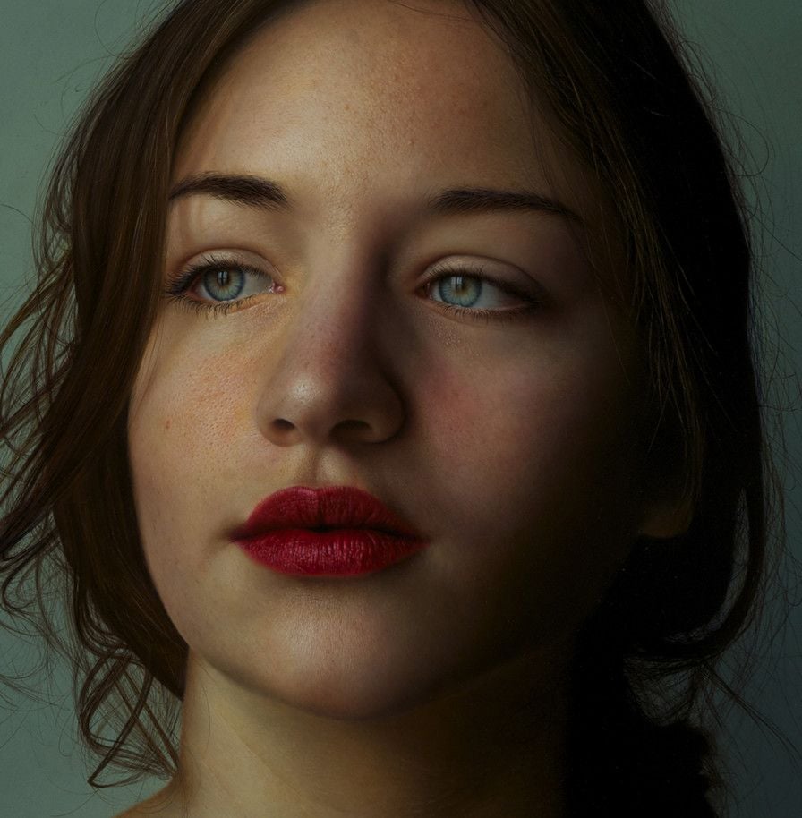 Hyper Realistic Portrait Painting By Marco Grassi 10