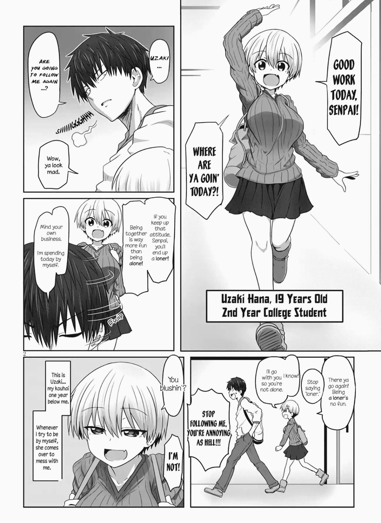 Uzaki chan Wants To Hang Out Manga Free Uzaki-chan Wants To Hang Out! Wallpapers - Wallpaper Cave