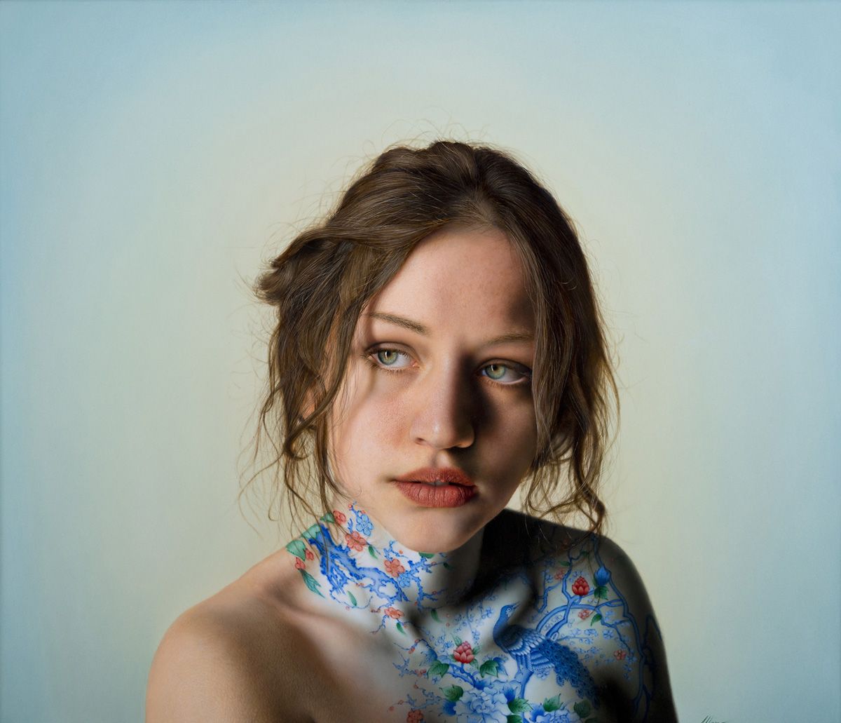 Stunning Hyper Realistic Portrait Paintings With A Twist To