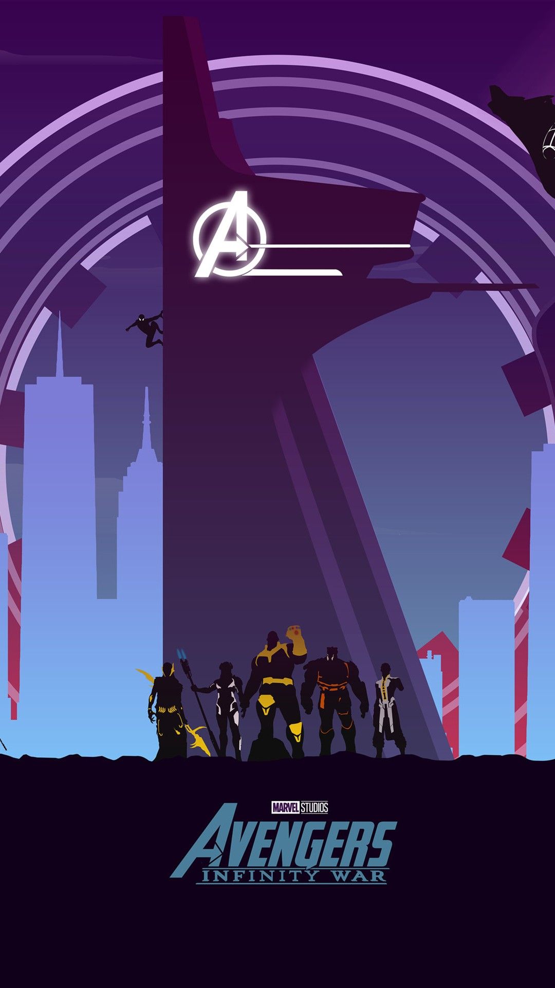 Avengers Infinity War Artwork Minimal Wallpaper Download Resolution 4K Wallpaper