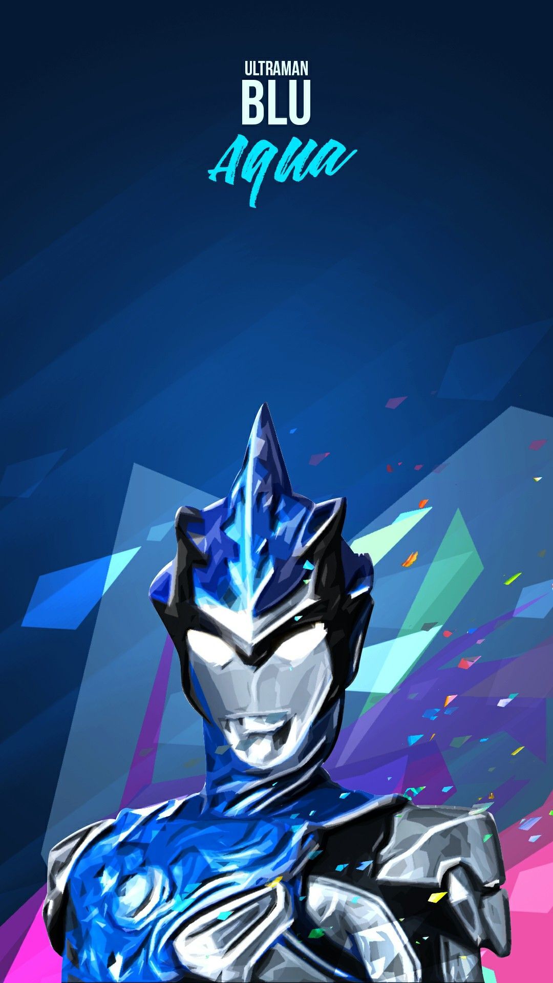 Ultraman blu. Kartun, Gambar, Wallpaper ponsel