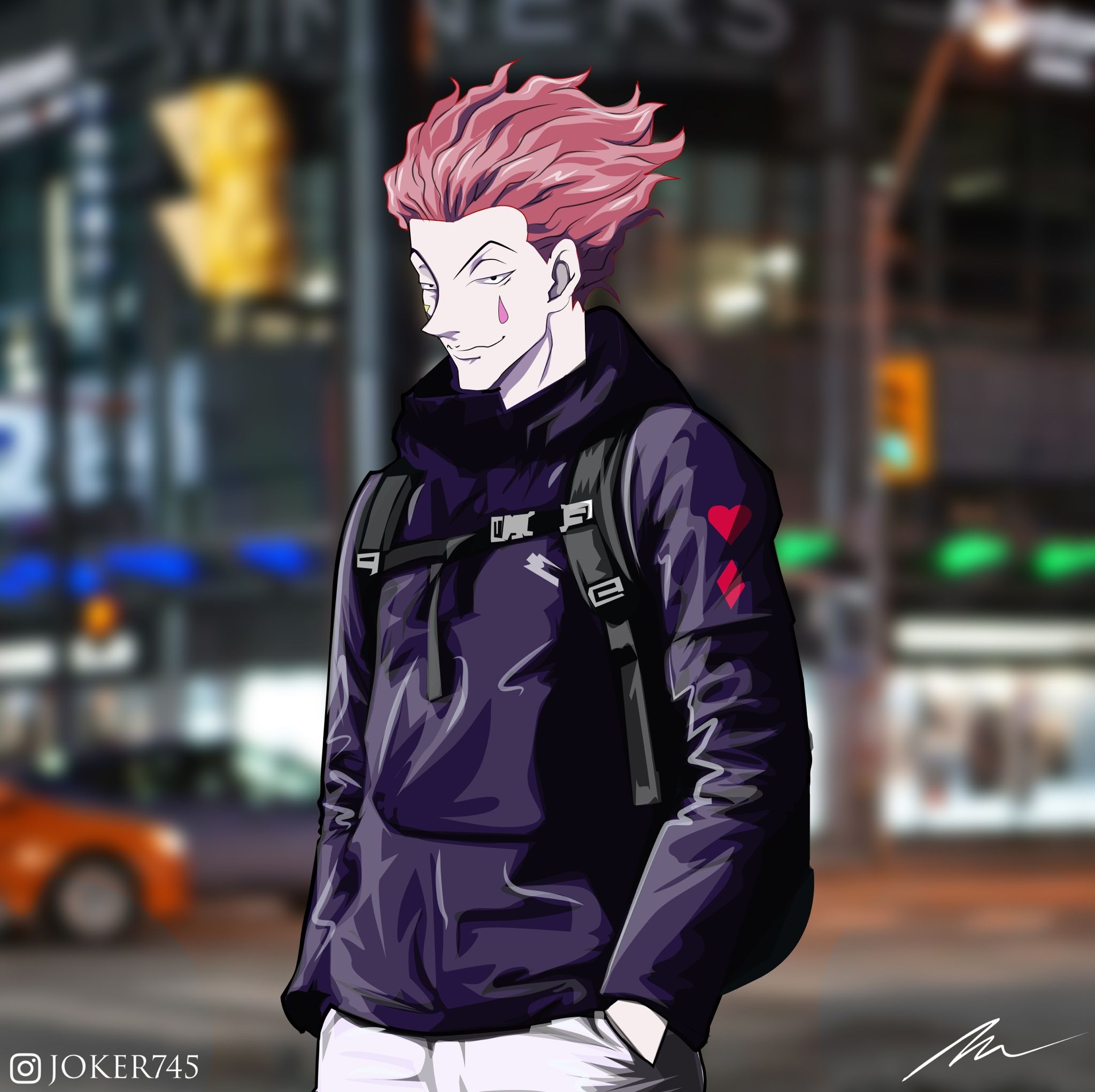 Hisoka. Hisoka, Trash art, Anime