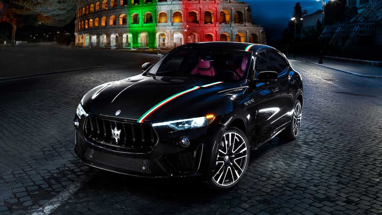 Maserati Levante And Ghibli Get $5,000 Hand Painted Italian Flag