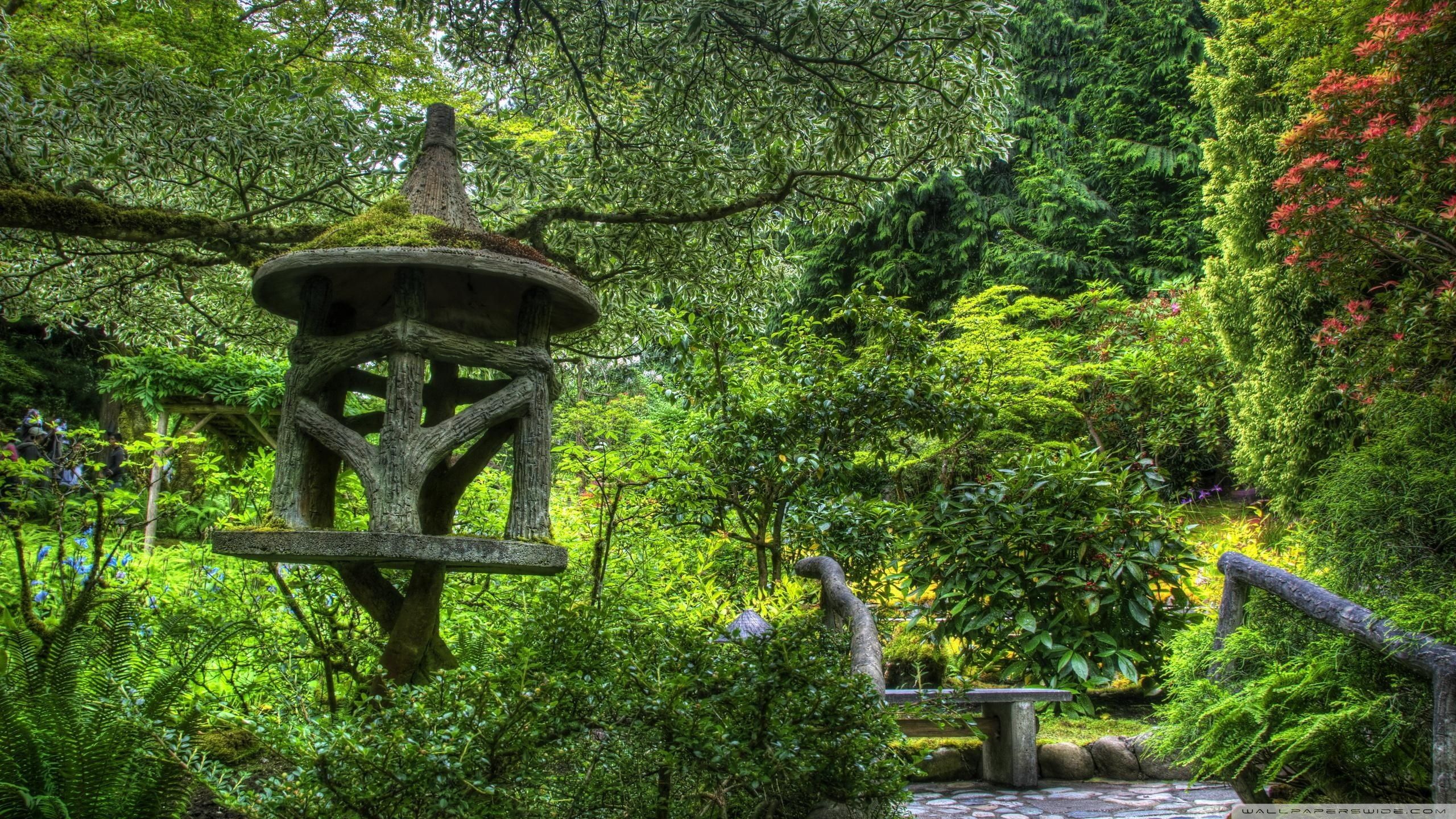 Beautiful Green Park Bench Ultra HD Desktop Background Wallpaper for 4K UHD TV, Multi Display, Dual Monitor, Tablet