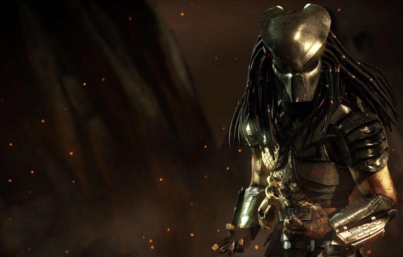 Wallpaper predator, mask, alien, dreadlocks, Predator, DLC, mask