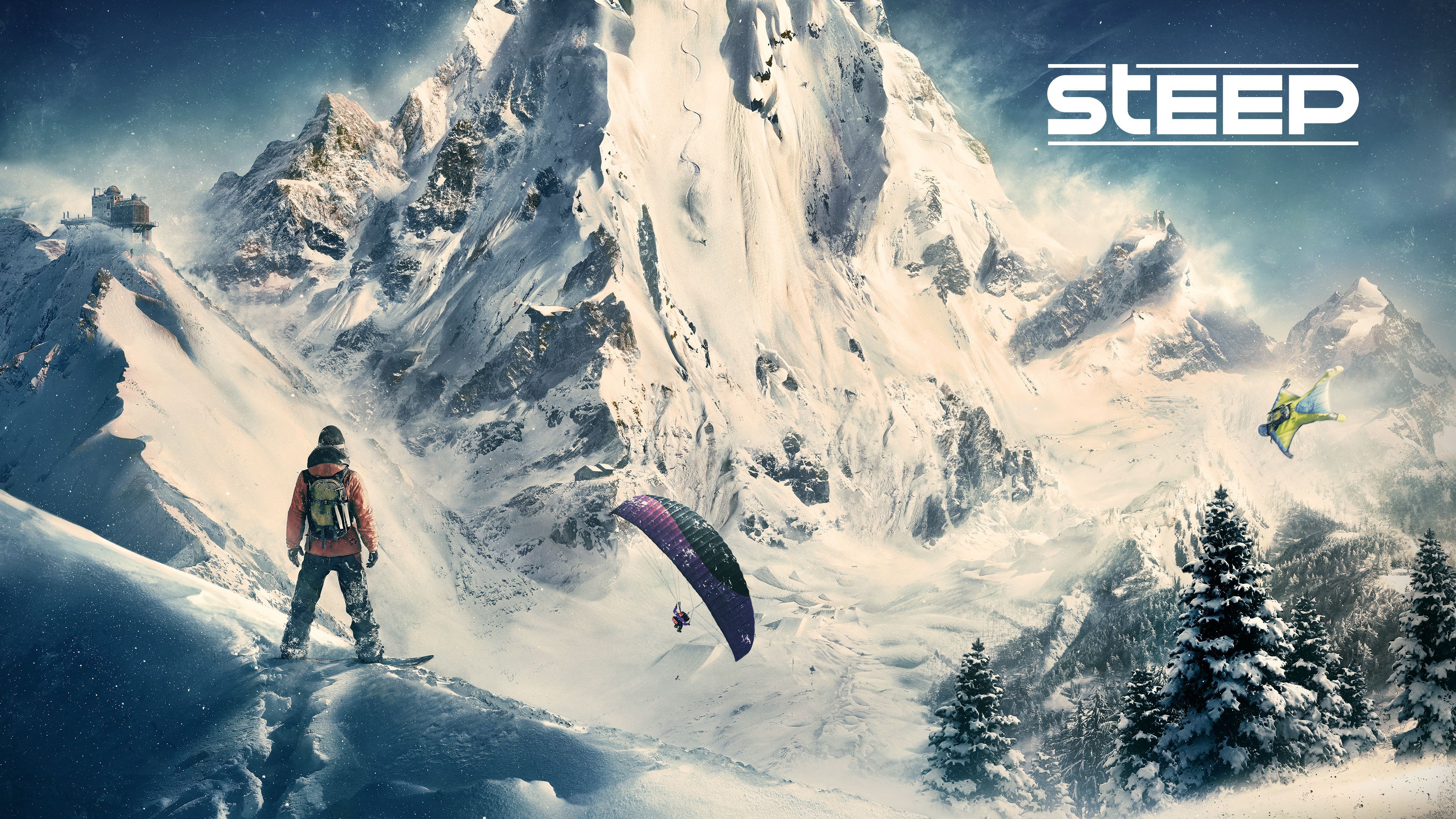 Wallpaper Steep, 2016 Games, Open world, Sports game, Extreme