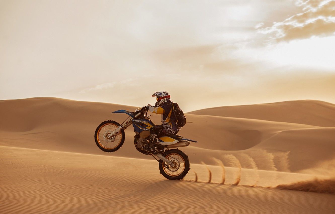 Wallpaper Moto, Extreme sports, Sand Motorrad image for desktop