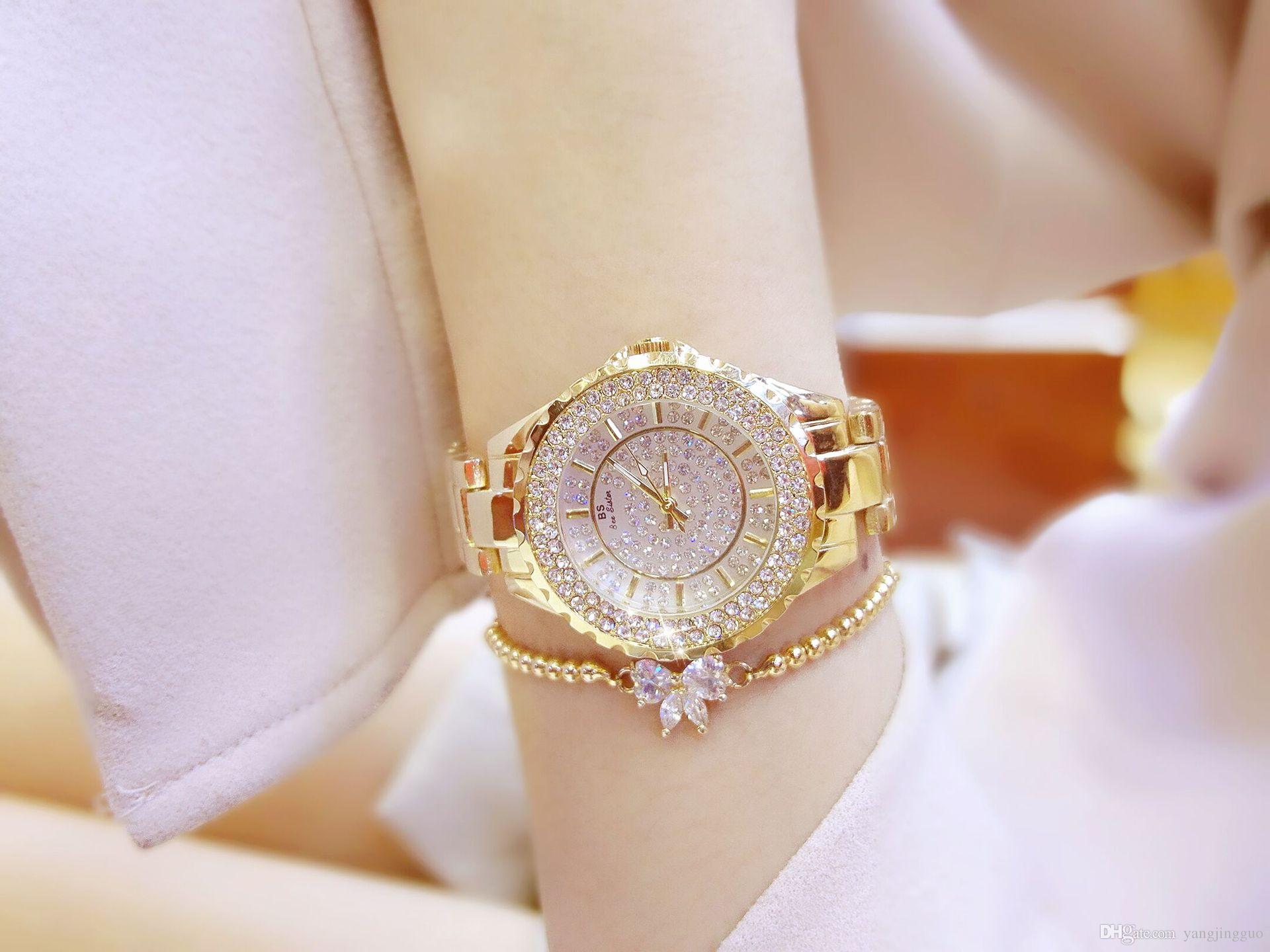 BS New Hot Watch Luxury Watch List Custom Full Diamond Women Table FA0280 Gold, Silver Optional Free Delivery High Quality Watches Watches For Less From Yangjingguo, $33.23. DHgate.Com