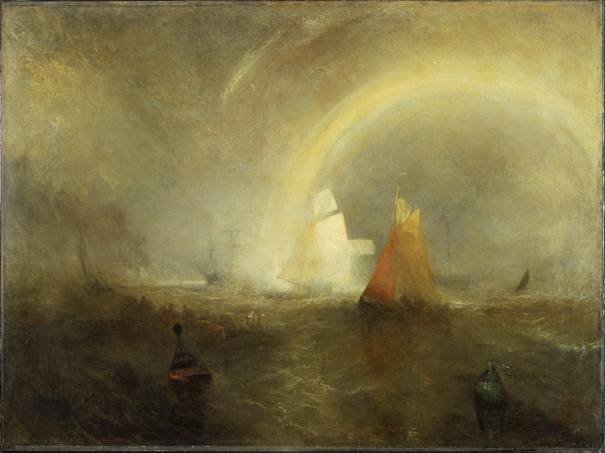 The Wreck Buoy By Joseph Mallord William Turner 1775 1851