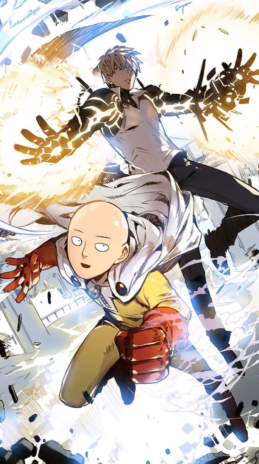Saitama One Punch Man Anime ID 3216 iPhone Wallpapers Free Download