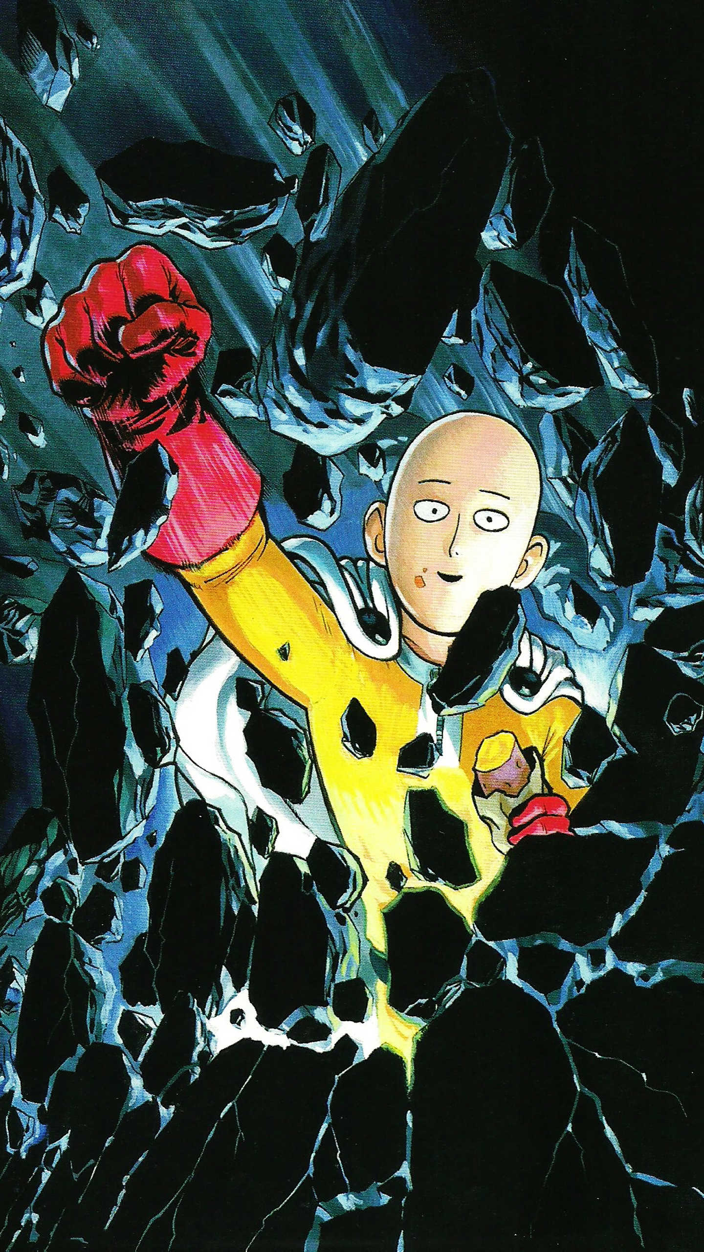 One-Punch Man, Saitama, vertical, HD phone wallpaper