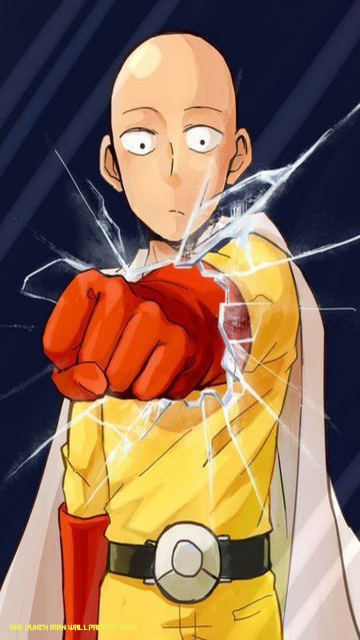Angry Saitama Light Wallpapers - One Punch Man Wallpaper iPhone