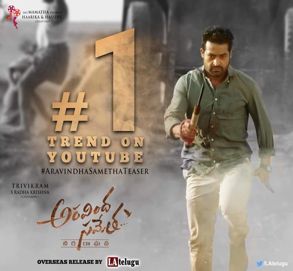 Aravindha Sametha New Posters