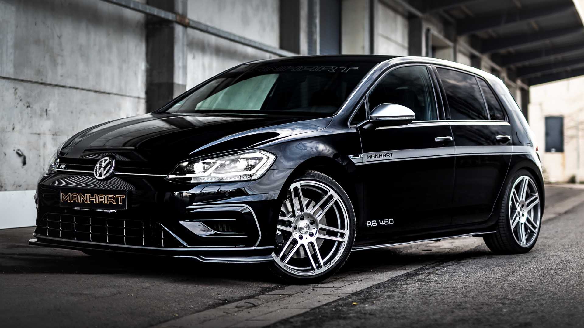 VW Golf R By Manhart Is A Stealthy Hot Hatch With 450 Horsepower