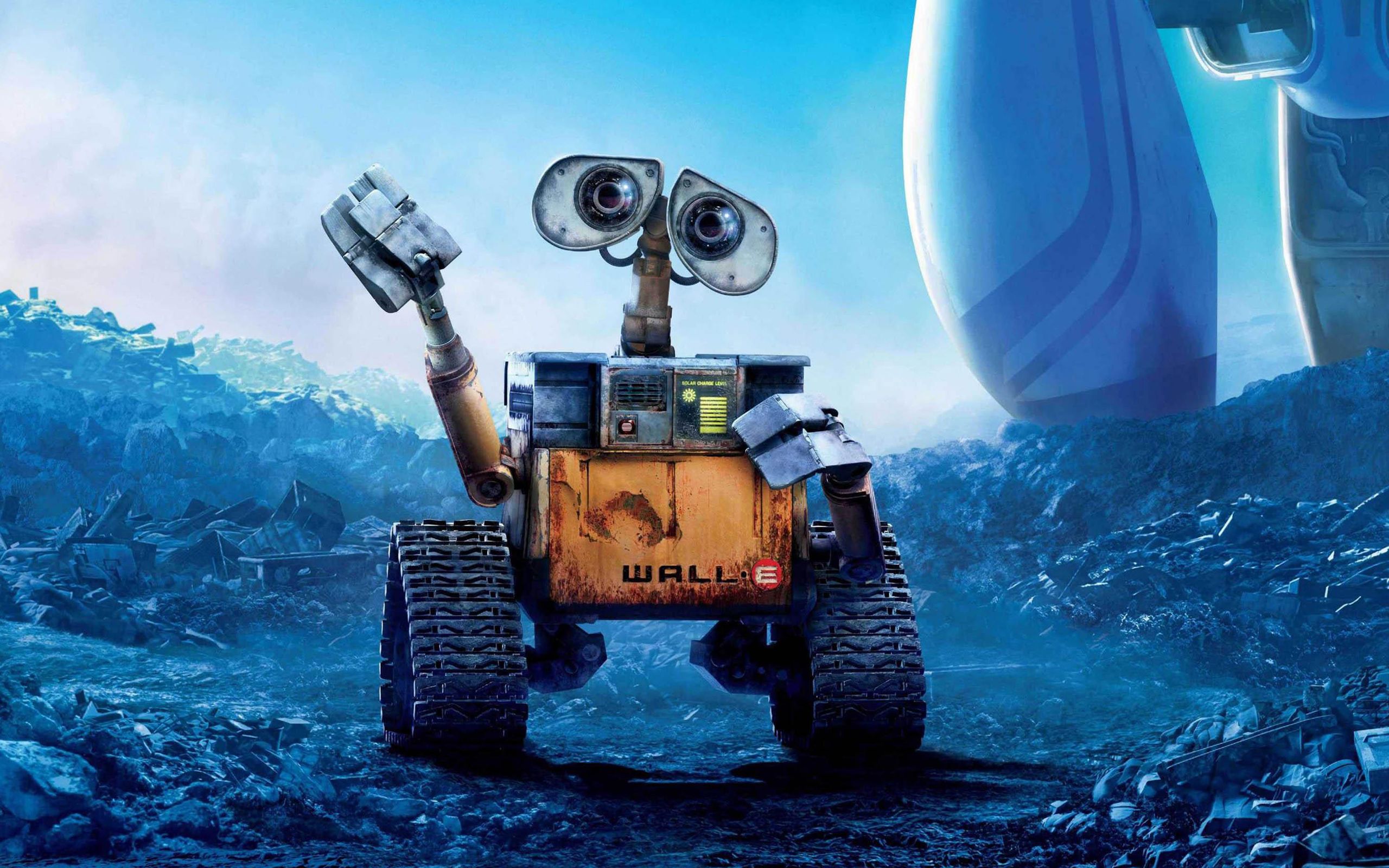 WALL E in 2560×1600 Pixel, Lonely Little Robot with Human Emotions