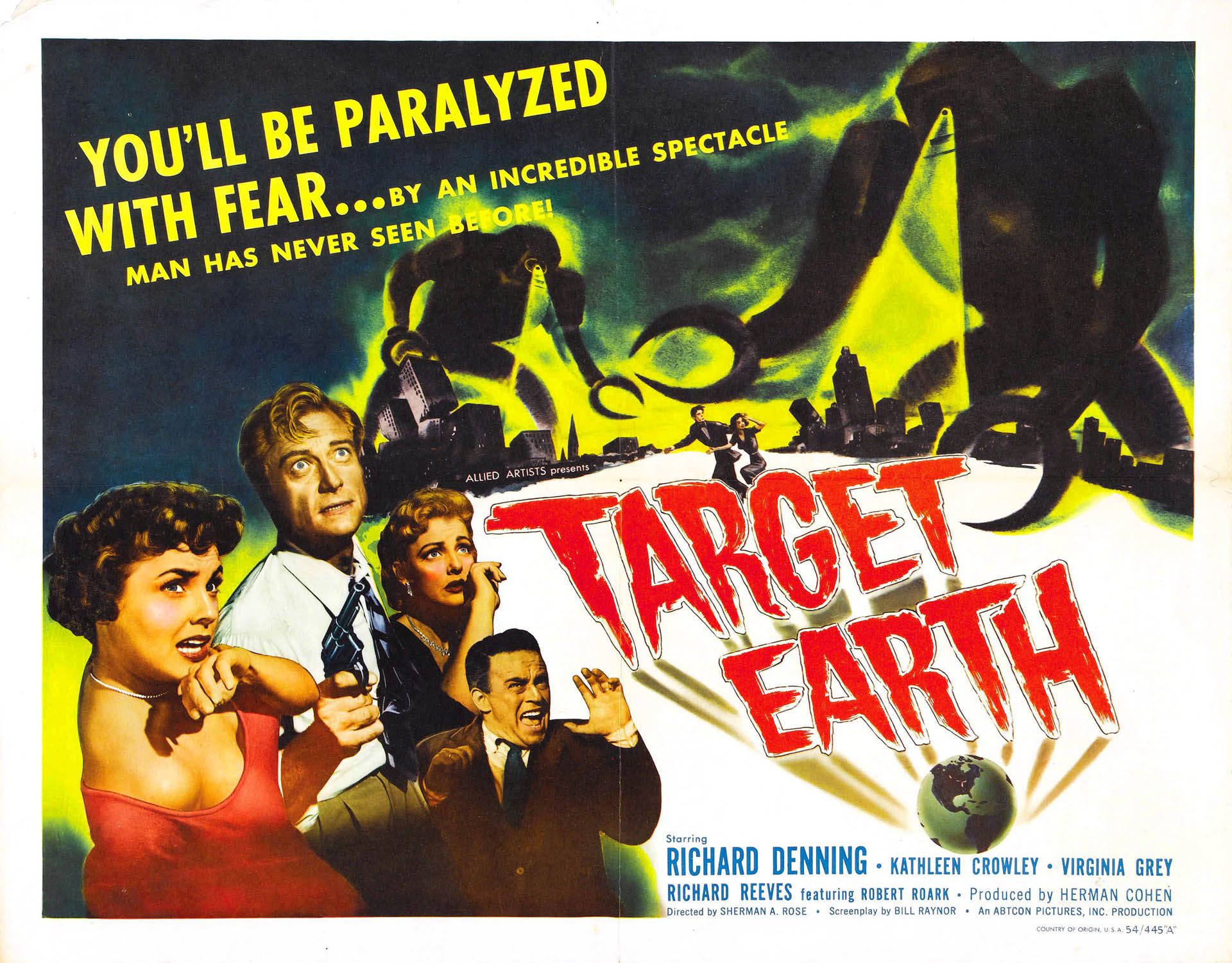 Target Earth Ii Invasion B Movie Posters