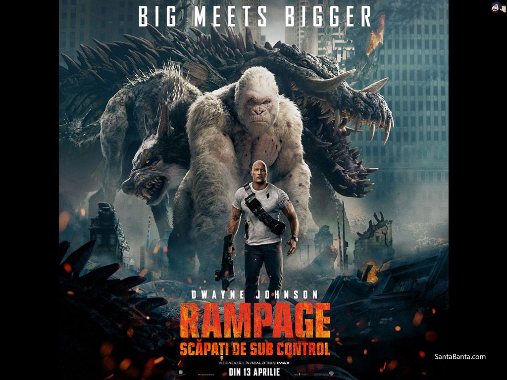 Rampage Movie Wallpaper