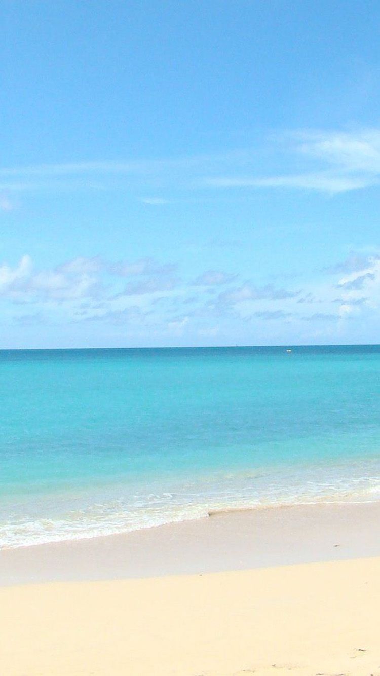 Free download Summer tranquil beach iPhone 6 Wallpaper HD