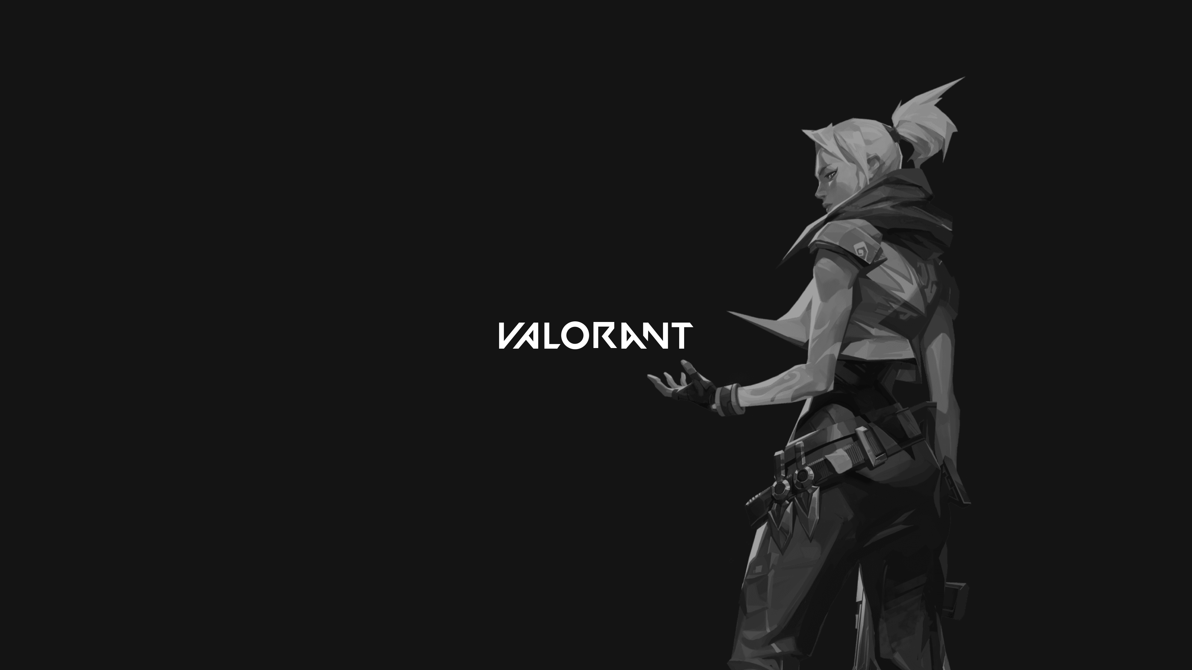 Minimal Valorant Wallpaper (Ultrawide & Text Only Versions In Comments)!