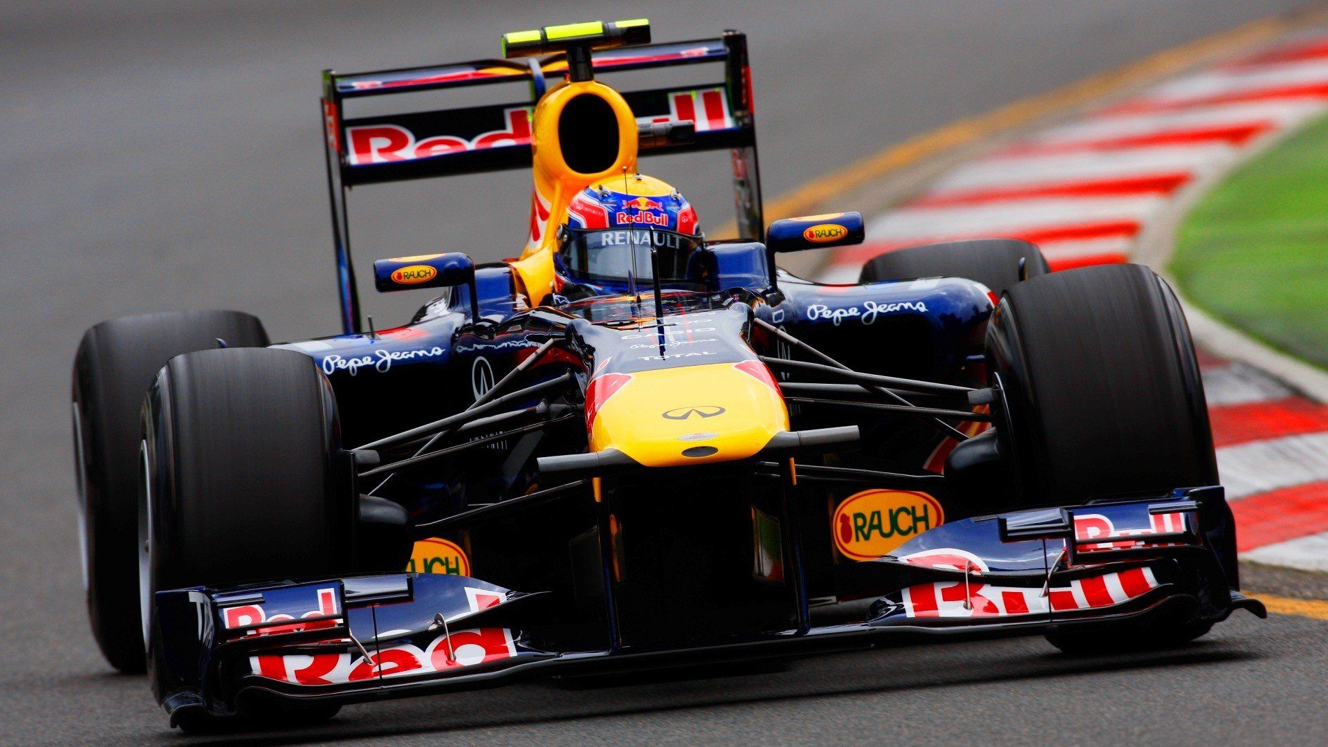 Sports car red bull racing HD wallpaper